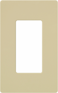 Claro Wallplate 1-Gang 96-Pack Gloss Ivory, 4.69 x 2.94 Inch