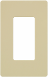 Claro Wallplate 1-Gang 96-Pack Gloss Ivory, 4.69 x 2.94 Inch