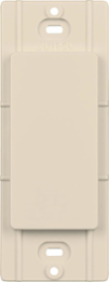 DIVA Blank Insert for Wallplate, Light Almond, Gloss Finish