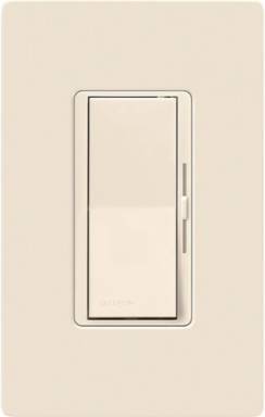 Diva LED+ Dimmer Switch 150W Dimmable CFL/LED, 600W Incandescent, Almond