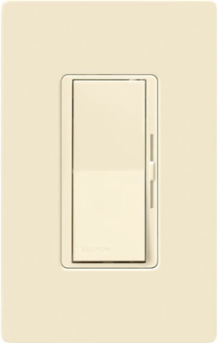 Diva LED+ Dimmer Switch, 150W LED/CFL or 600W Incandescent, Almond