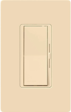 Diva LED+ Dimmer Switch, 150W for LED/CFL, 600W for Incandescent, Ivory