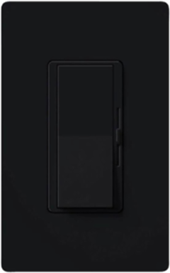 Diva LED+ Dimmer Switch, 250W for LED/CFL, 600W Inc/Hal, Black
