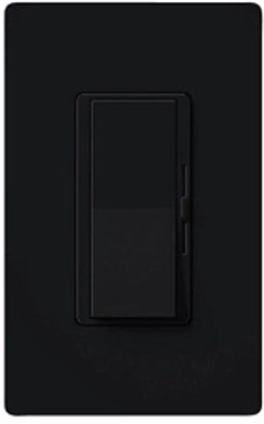Diva LED+ Dimmer Switch, 250W for LED/CFL, 600W Inc/Hal, Black