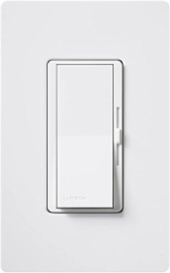 Diva LED+ Dimmer Switch, 250W Dimmable LED/CFL, 600W Incandescent/Halogen