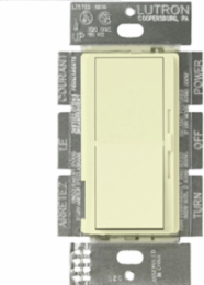 Diva Dimmer Switch 300W 3-Way Almond Gloss Finish
