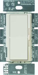 DIVA ELV Dimmer Switch 300 W Light Almond 3-Way Paddle Switch