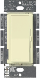 Diva Light/Fan Control Switch, 1.5 A, 120 V, 3 Speed, Almond Finish