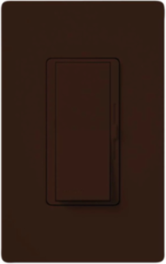 Diva 3-Speed Fan Switch, 2 Amp, Brown, Gloss Finish, 4.69 x 2.94 Inch