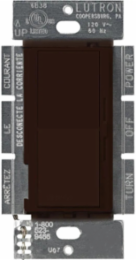 Diva 3-Speed Fan Switch, 2 Amp, Brown, Gloss Finish, 4.69 x 2.94 Inch