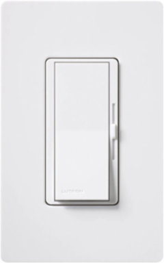 Diva Fan Control Switch, 3-Speed, 1.5 A, 120 V, Gloss White Finish