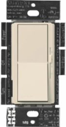 Diva 3-Speed Light and Fan Switch, 1.5 Amp, Light Almond, Gloss Finish