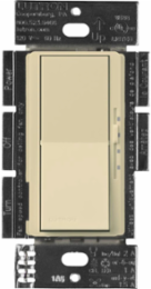 Diva Light & Fan Switch, Ivory, 1.5A, 120W, 3-Speed Control, Glossy Finish
