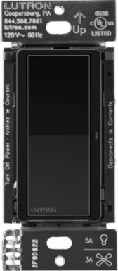 Claro Smart Switch Black 4.69 Inch x 2.94 Inch, Wireless, 5A LED, 600W Incandescent