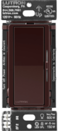 Smart Dimmer Switch 150W LED, 600W Incandescent, Brown Finish