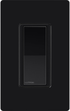 Claro Smart Accessory Switch, 4.69 x 2.94 Inch, Black, No Neutral Required