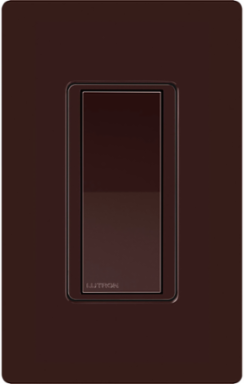 Claro Smart Accessory Switch, 4.69 x 2.94 Inch, Brown, No Neutral Required