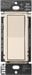 Claro Smart Accessory Switch 4.69 x 2.94 Inch Light Almond, Paddle Switch