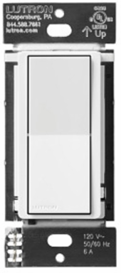 Claro Smart Accessory Switch, only for use with Diva Smart Dimmer Switch/Claro Smart Switch (DVRF-AS-WH)