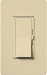 DIVA Dimmer Switch, 250W LED/500W ELV, 3-Way, Ivory, Paddle Control