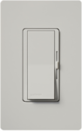 Diva Dimmer 1000W 3-Way Paddle Switch, Satin Finish, Plastic/Metal