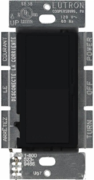 DIVA Satin Color Dimmer Switch, 1000W, Single-Pole, Midnight Finish, 4.69 x 2.94 Inch