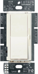 Diva LED+ Dimmer Switch, 150W LED/CFL or 600W Incandescent, Biscuit Color