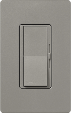 Diva Dimmer Switch 150W LED/CFL, 600W Incandescent, Paddle Switch, Cobblestone
