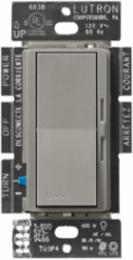 Diva Dimmer Switch 150W LED/CFL, 600W Incandescent, Paddle Switch, Cobblestone