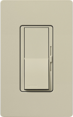 Diva LED+ Dimmer Switch, 150W for LED/CFL, 600W for Incandescent, Paddle Switch
