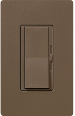 Diva Dimmer Switch, 150W LED/CFL & 600W Incandescent, Paddle Control