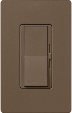 Diva Dimmer Switch, 150W LED/CFL & 600W Incandescent, Paddle Control