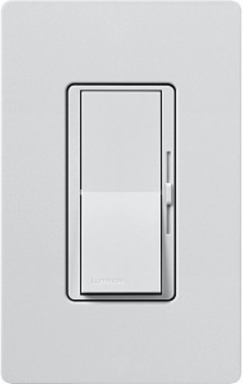 Diva Dimmer Switch 150W for Dimmable LED/CFL & 600W Incandescent, Mist Finish