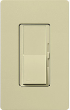 DIVA Dimmer Switch, 150W for LED/CFL, 600W Incandescent, Paddle Switch, Sage Finish