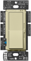 DIVA Dimmer Switch, 150W for LED/CFL, 600W Incandescent, Paddle Switch, Sage Finish