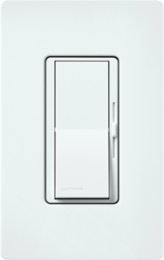 Diva 250W LED+ Dimmer Switch, Paddle Control, Glacier White Finish