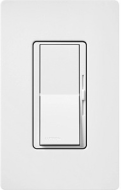 Diva LED+ Dimmer Switch 250W, Paddle Switch, Snow Finish