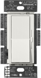 DIVA 300W 3-Way Dimmer, Satin Finish, Paddle Switch, Lunar Gray