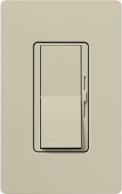 Diva 1.5A 3-Way 3-Speed Fan Control Switch, Clay Finish, 4.69 x 2.94 Inch