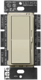 Diva 1.5A 3-Way 3-Speed Fan Control Switch, Clay Finish, 4.69 x 2.94 Inch