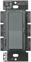 Diva 1.5A 3-Speed Fan Control Switch, 4.69 x 2.94 Inch, Slate Finish