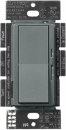 Diva 3-Speed Fan Switch, Slate Satin Finish, 120V, 1.5 Amps