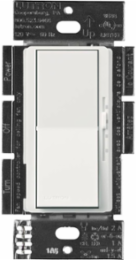 Diva 3-Speed Fan Switch, 1.5 Amp Capacity, Satin Finish, Snow Color