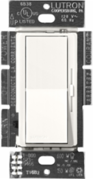 DIVA Reverse-Phase Dimmer 250W, 3-Way/Singular Pole, Brilliant White