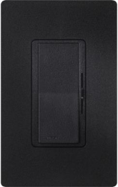 Diva 0-10V Dimmer Switch, 3-Way, Midnight Finish, 120-277V, 8A