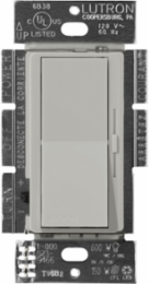 Diva Dimmer Switch, 0-10V, 1-Pole, Paddle with Satin Finish, 4.69 x 2.94 Inch