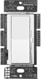 Diva 0-10V Dimmer Switch, 4.69 x 2.94 Inch, Snow Color, 1-Pole, Paddle Switch