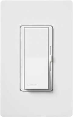 Diva LED+ Dimmer Switch, 150W Dimmable LED/CFL, 600W Incandescent, Paddle Switch