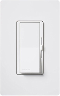 Diva LED+ Dimmer Switch, 150W Dimmable LED/CFL, 600W Incandescent, Paddle Switch