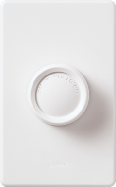 Quiet Fan Control Switch 1.5 AMP 180W 120V White/Ivory